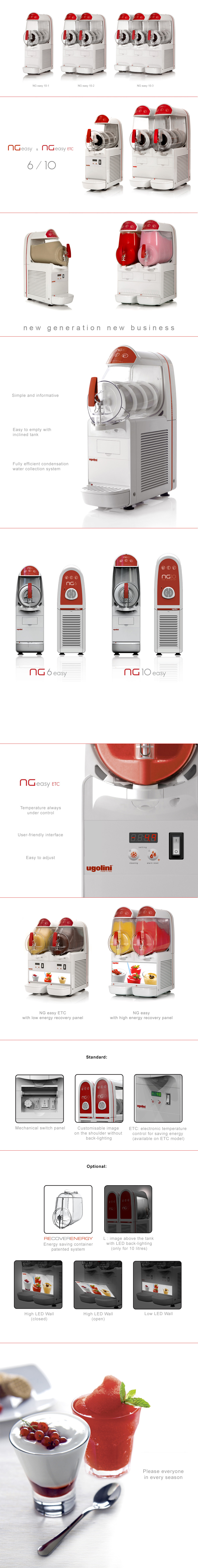 Ugolini Granitor® NG Easy 6/1 Slush-Eismaschine