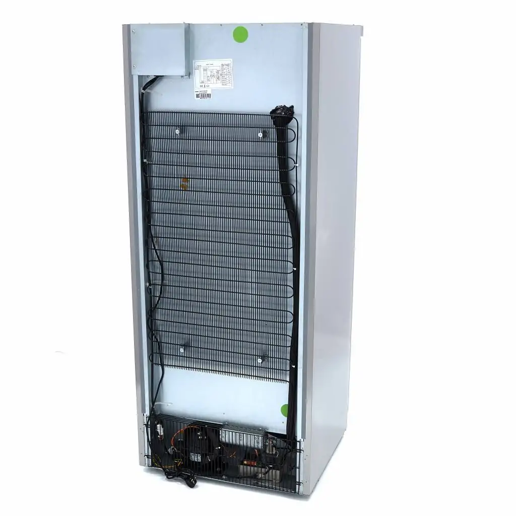 Gastro Kühlschrank - 600 l - Rostfreier Stahl - mit Glastür - Maxima