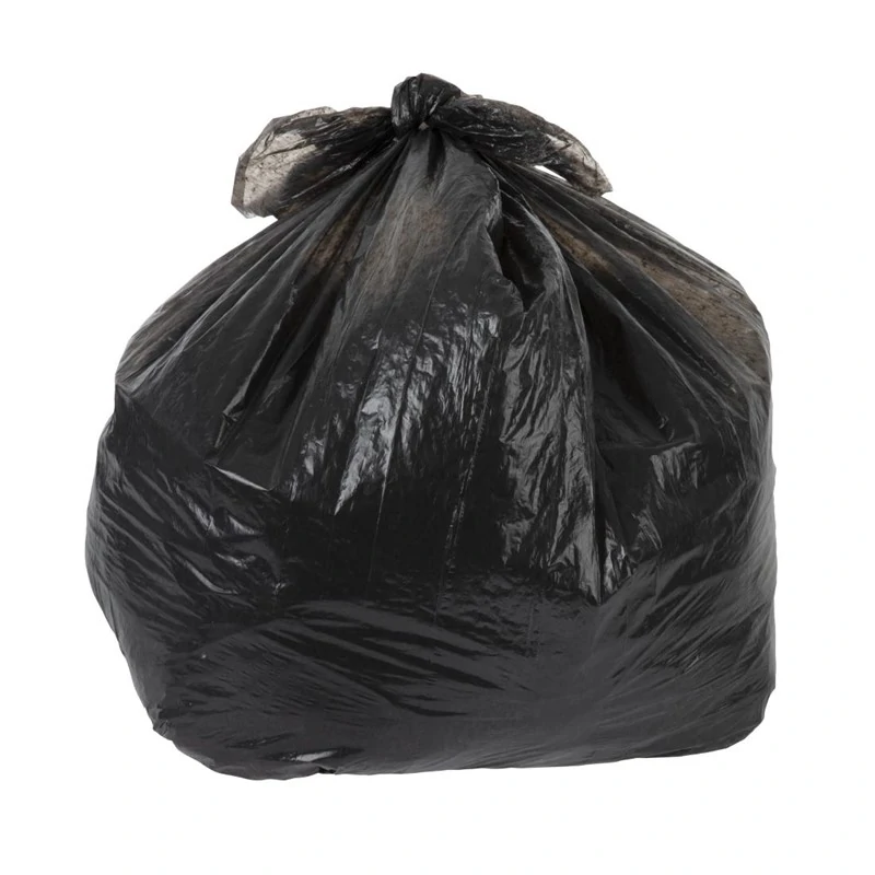 Müllsäcke schwerbelastbar Schwarz 120 L 100 Stück aus 100% recyceltem