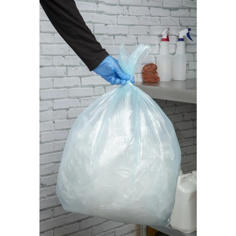 Müllsäcke schwerbelastbar Schwarz 120 L 100 Stück aus 100% recyceltem