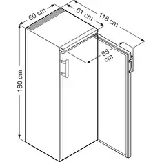 Liebherr GKvesf 4145-21 ProfiLine Kühlschrank mit Umluftkühlung, Bild 3