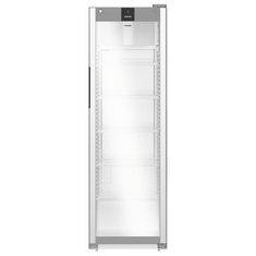 Liebherr MRFvd 4011 Getränkekühlschrank mit Glastür, Display und LED Lichtsäule, Ausführung: Grau, Bild 4