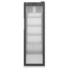 Liebherr MRFvd 4011 Getränkekühlschrank mit Glastür, Display und LED Lichtsäule Schwarz, Ausführung: Schwarz, Bild 4