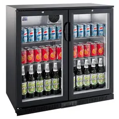 GGG Back-Bar-Kühlschrank, 208L, 2 Türen, LG-208H