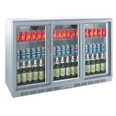 GGG Back-Bar-Kühlschrank, 330L, 3 Türen, LG-330S