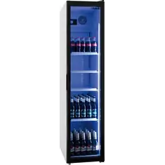 SARO Kühlschrank mit 1 Glastür - schmal Modell SK 301
