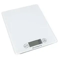 SARO Küchenwaage digital Glasplatte 5 kg 4745BO