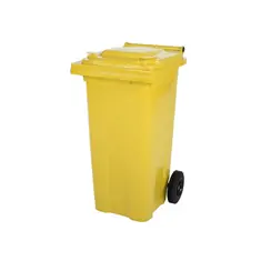 SARO 2 Rad Müllgroßbehälter 120 Liter -gelb- MGB120GE