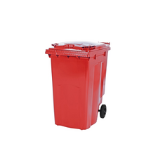 SARO 2 Rad Müllgroßbehälter 340 Liter -rot- MGB340RO