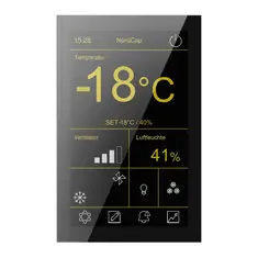 NordCap Backwarentiefkühlschrank NC81N mit Umluftkühlung, Bild 2