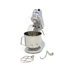 Maxima Küchenmaschine MPM 7 Liter - Silber, Farbe: Silber