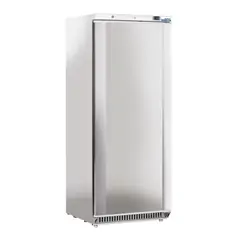 NordCap Cool-Line Tiefkühlschrank RNX 600 GL, Farbe: Chrom