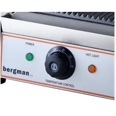 Bergman Basic-Line Elektro-Kontaktgrill gerillt - 1,8 kW, 3 image