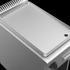 Bergman Elektro-Grillplatte auf Unterschrank, 1 Platte glatt, 2 image