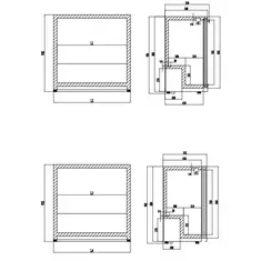 Bergman Basic-Line Barkühlschrank 208 Liter m. Schiebetüren (230 V), Bild 3