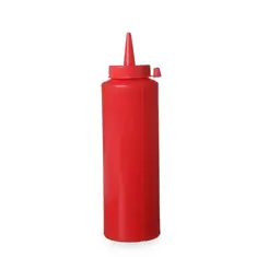 Hendi Spenderflaschen Rot 0.35 L, Farbe: Rot, Variante: 0.3 L