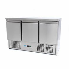 Maxima Kühltisch SAL901 - 3 Türig