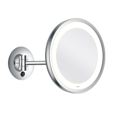 Aliseo LED City Light Kosmetikspiegel mit Schwenkarm, Variante: Schwenkarm, Farbe: Chrom