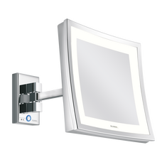 Aliseo LED Cubik T3 Kosmetikspiegel mit Schwenkarm, Ausführung: Direktanschluss, Variante: Schwenkarm