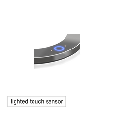 Aliseo LED Moon Dance Kosmetikspiegel Standmodell, Ausführung: mit EU-Stecker, Variante: Standmodell, Bild 4