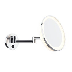 Aliseo LED ME Kosmetikspiegel mit Doppel-Schwenkarm, Variante: Doppel-Schwenkarm