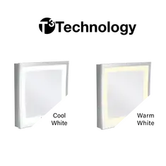 Aliseo LED Cubik T3 Kosmetikspiegel mit Doppel-Schwenkarm, Ausführung: Direktanschluss, Variante: Doppel-Schwenkarm, Bild 3