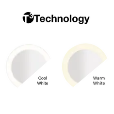 Aliseo LED Moon Dance Kosmetikspiegel mit Schwenkarm, Ausführung: Direktanschluss, Variante: Schwenkarm, Bild 3