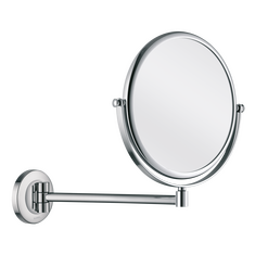 Aliseo Concierge Collection Kosmetikspiegel mit Schwenkarm, Variante: Schwenkarm, Farbe: Chrom, Durchmesser: ø200 mm