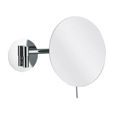 Aliseo Cosmo Minimalist Kosmetikspiegel mit Schwenkarm, Variante: Schwenkarm, Farbe: Chrom
