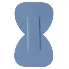 Blaue Pflaster für Fingerkuppen