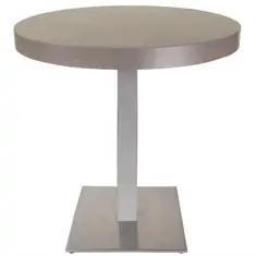Bolero quadratischer Tischfuß Edelstahl 72cm hoch