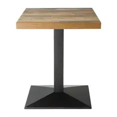 Bolero quadratische Tischplatte Urban Dark 70cm