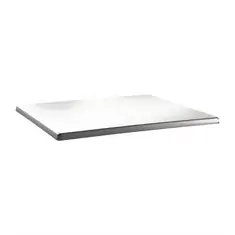 Topalit Classic Line rechteckige Tischplatte weiß 120 x 80cm
