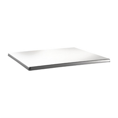 Topalit Classic Line rechteckige Tischplatte weiß 120 x 80cm