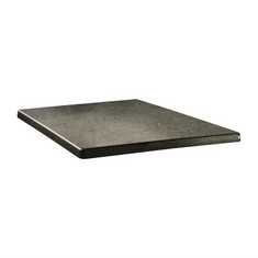 Topalit Classic Line quadratische Tischplatte Beton 60cm
