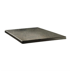 Topalit Classic Line quadratische Tischplatte Beton 70cm