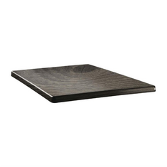 Topalit Classic Line quadratische Tischplatte Holz 70cm