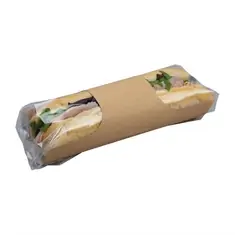 Colpac Recycelbare Baguette-Verpackungen aus Packpapier und Kunststoff