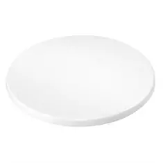 Bolero runde Tischplatte weiß 80cm