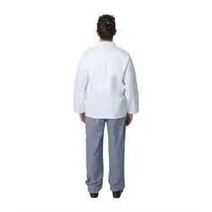 Whites Vegas Kochjacke lange Ärmel weiß M, Kleidergröße: M, Farbe: Weiß, Bild 4
