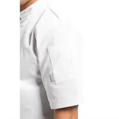 Whites Vegas Kochjacke kurze Ärmel weiß L, Kleidergröße: L, Farbe: Weiß, Bild 3
