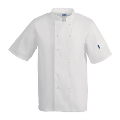Whites Vegas Kochjacke kurze Ärmel weiß XL, Kleidergröße: XL, Farbe: Weiß, Bild 2