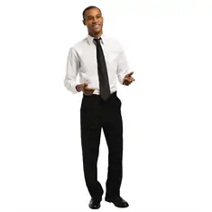 Uniform Works Unisex Oberhemd weiß L, Kleidergröße: L, Farbe: Weiß, Bild 2