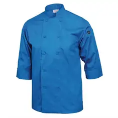 Chef Works Unisex Kochjacke blau XXL, Kleidergröße: XXL, Farbe: Blau, Bild 4