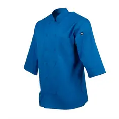 Chef Works Unisex Kochjacke blau XXL, Kleidergröße: XXL, Farbe: Blau, Bild 3