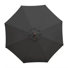 Bolero runder Sonnenschirm schwarz 2,5m, Bild 5