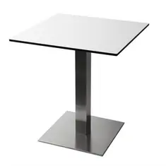 Bolero quadratischer Tischfuß Edelstahl 72cm hoch, Bild 5