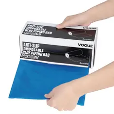 Vogue rutschfeste Einweg-Spritztüten blau, Bild 2
