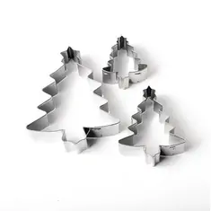 Schneider Ausstechformen Weihnachtsbäume glatt, Bild 2