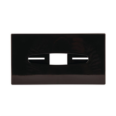 Taschentuchbox rechteckig schwarz, Bild 2